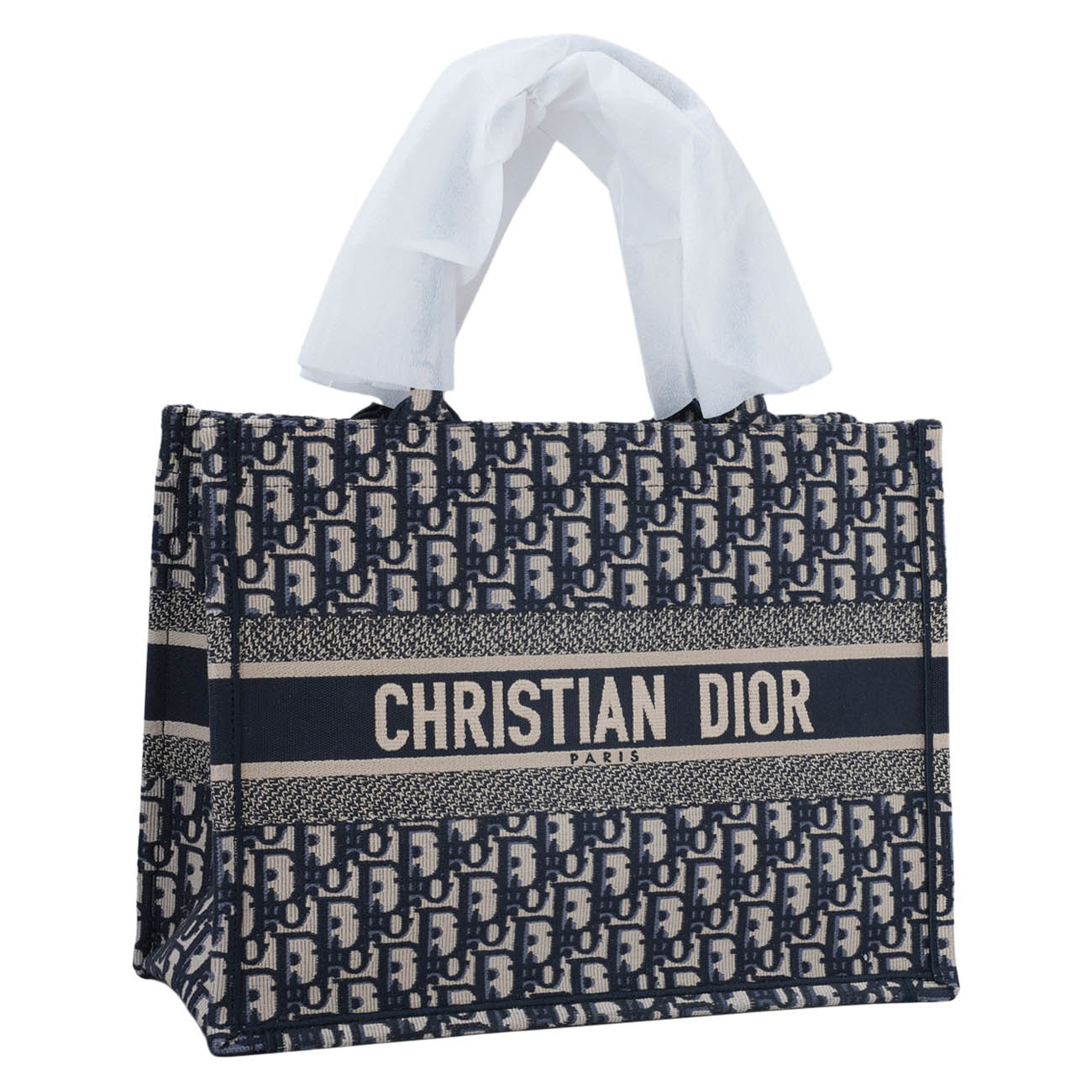 CHRISTIAN DIOR(USED)크리스찬디올 오블리크 북토트 미듐